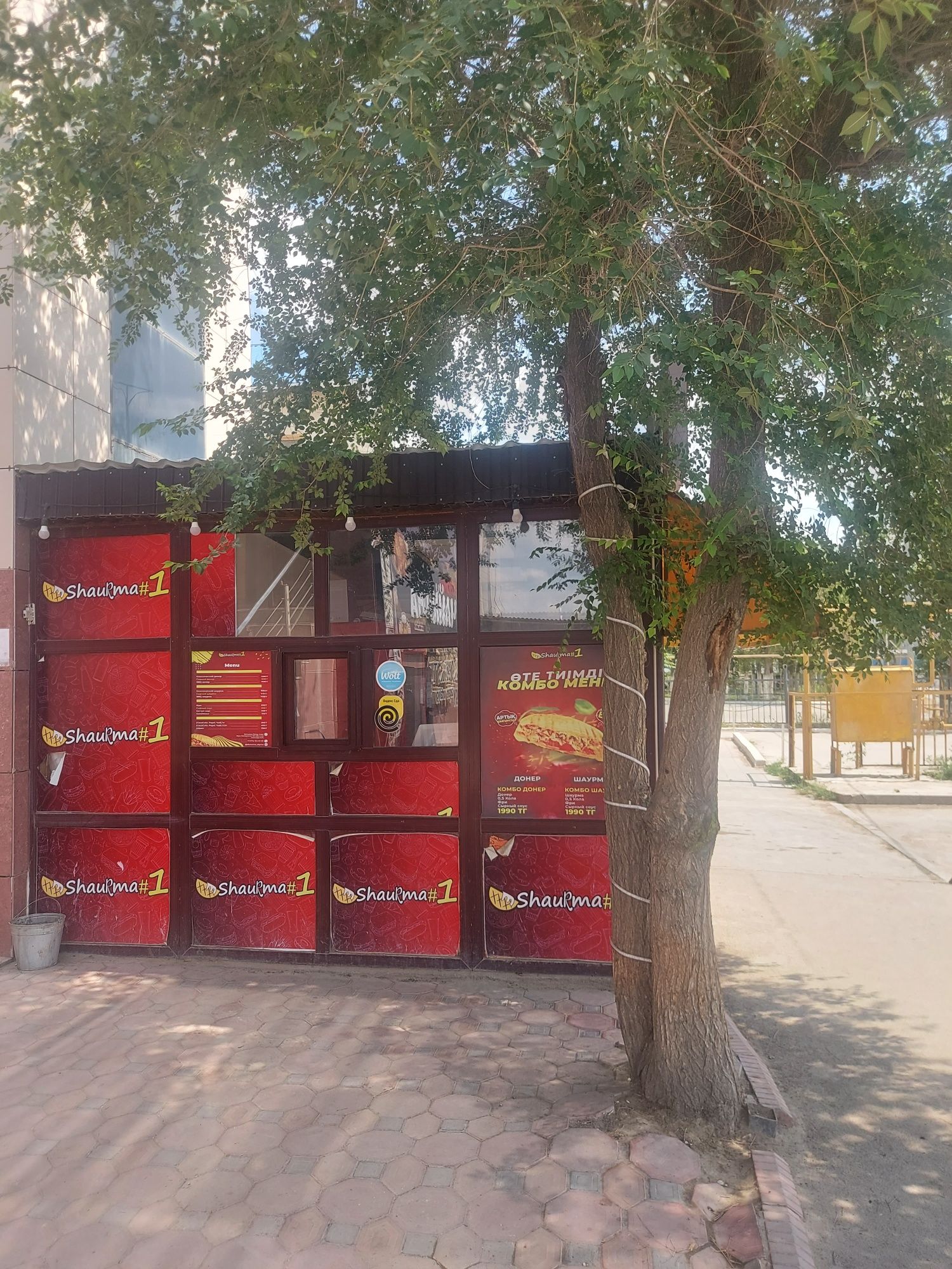 Будка под фастфуд
