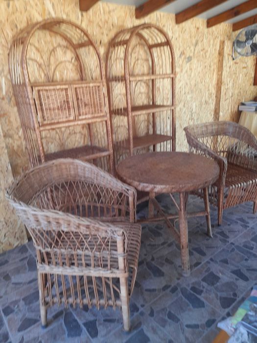 Градински плетени мебели