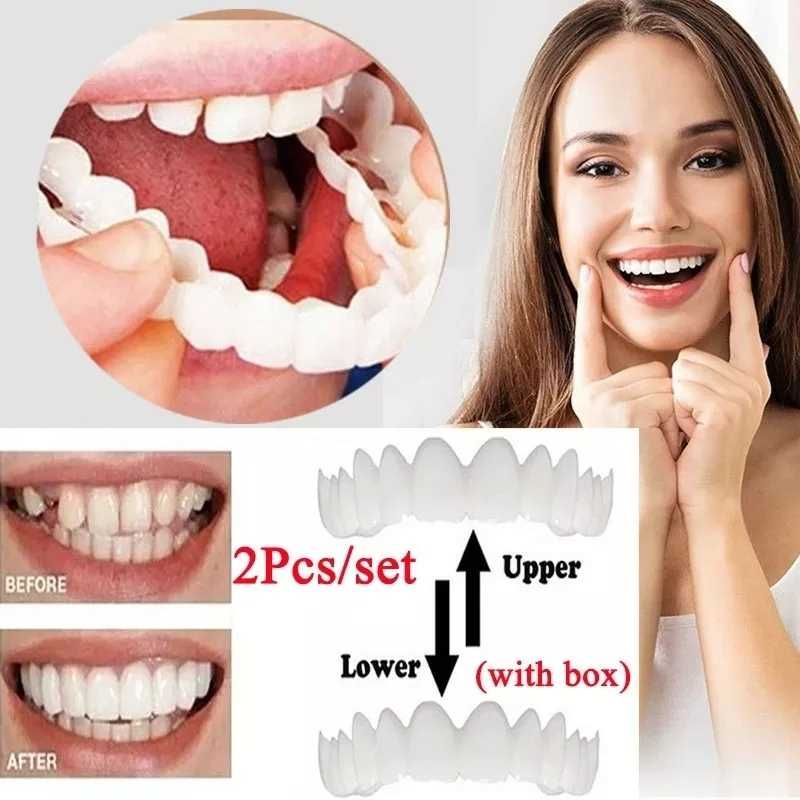 Dinti provizori Fatete dentare dinti falsi snap on smile noi cadou