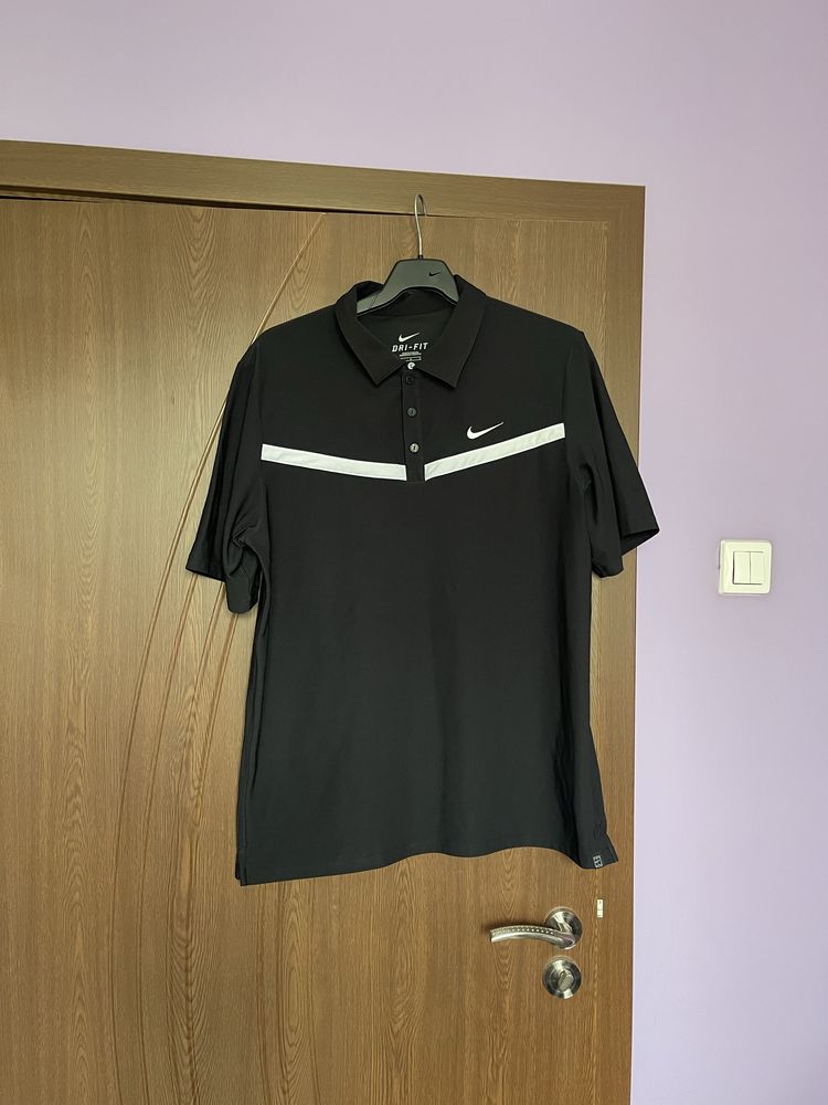 Л Мъжка Тениска Nike Тенис Корт Polo Shirt Federer Nadal Djokovic Puma