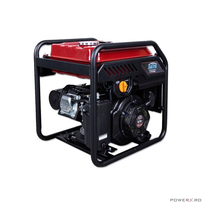 Generator de curent electric, 230V 3.8 KW, pornire manuala, motor in 4