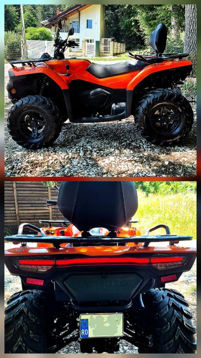 CF MOTO 450L 2024 DOUA LOCURI EURO5 NUMAR NEGRU (nu canam linhai polar