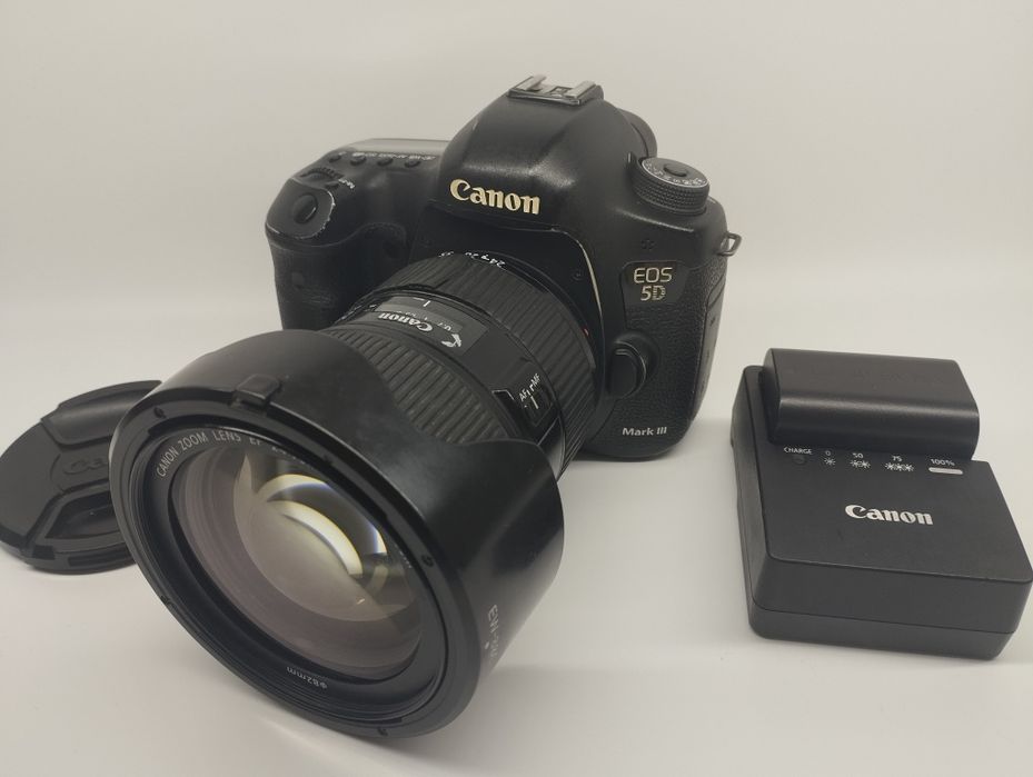 Canon EOS 5D Mark3, 24-70 ll pokoleniya obyektiv bilan