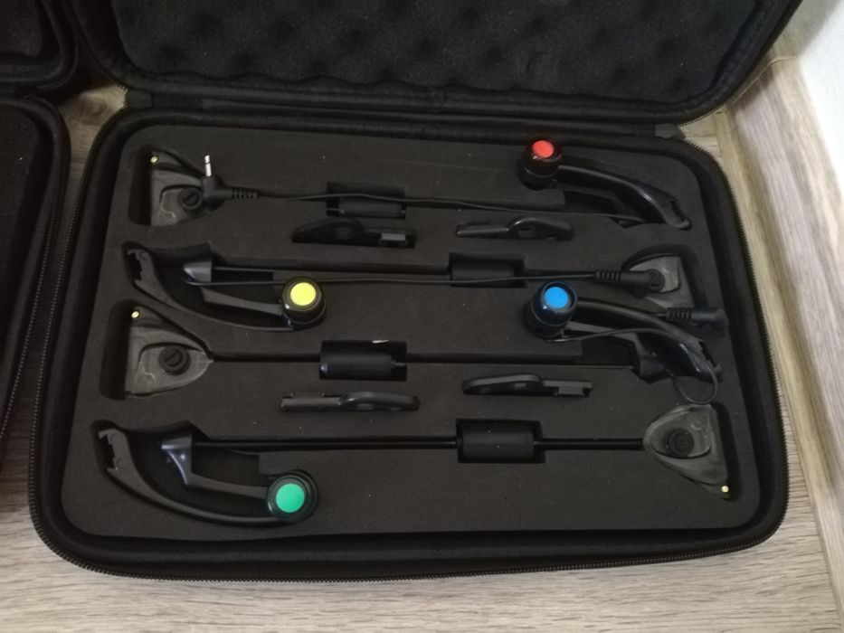 SET 4 Avertizori cu statie FL JY-19  + Set 4 Swingere MKM3 FULL BLACK
