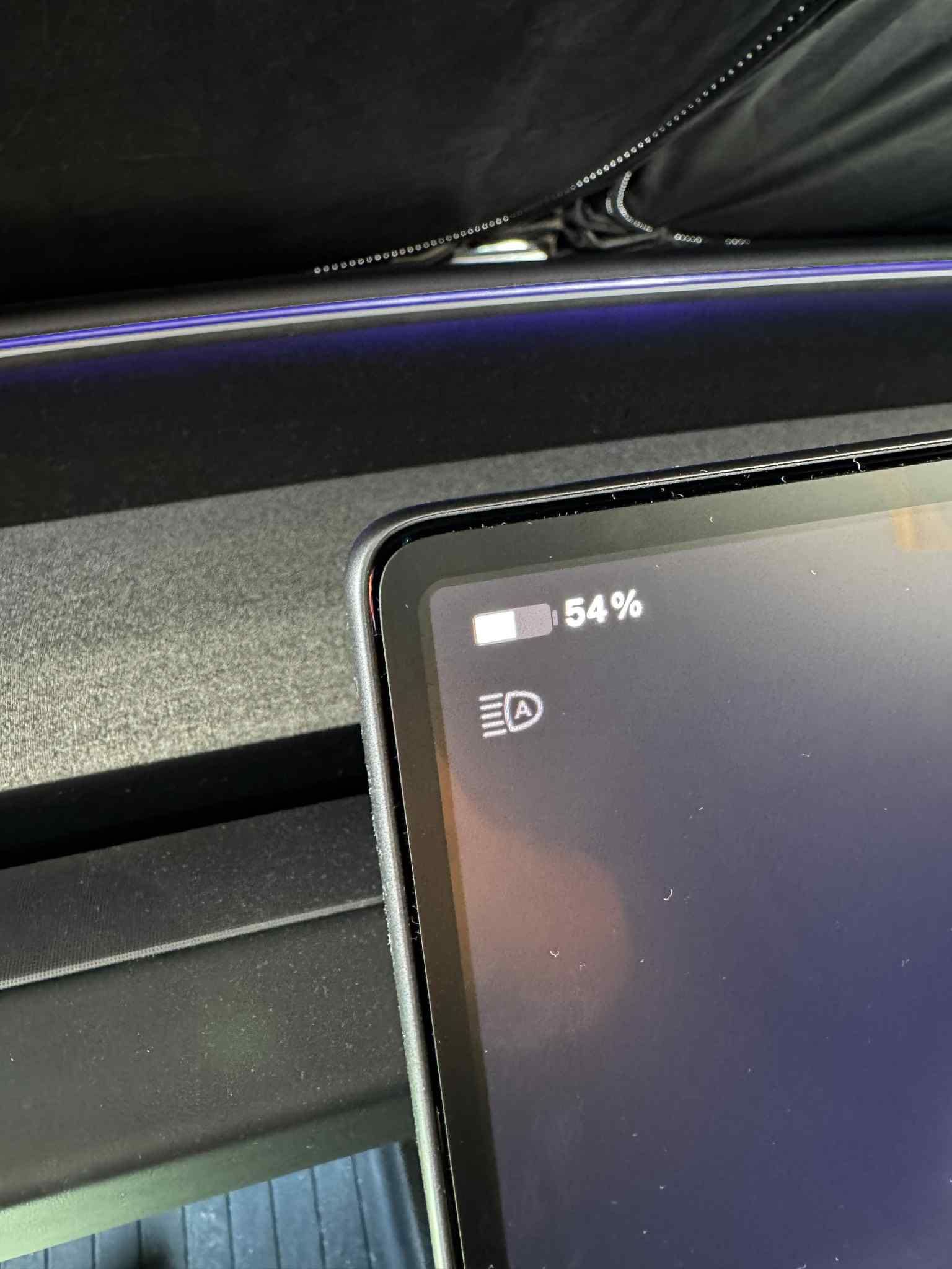 Стъклен протектор за дисплей за Tesla Model 3 23-25
