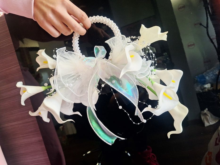 Сватбен букет с кали