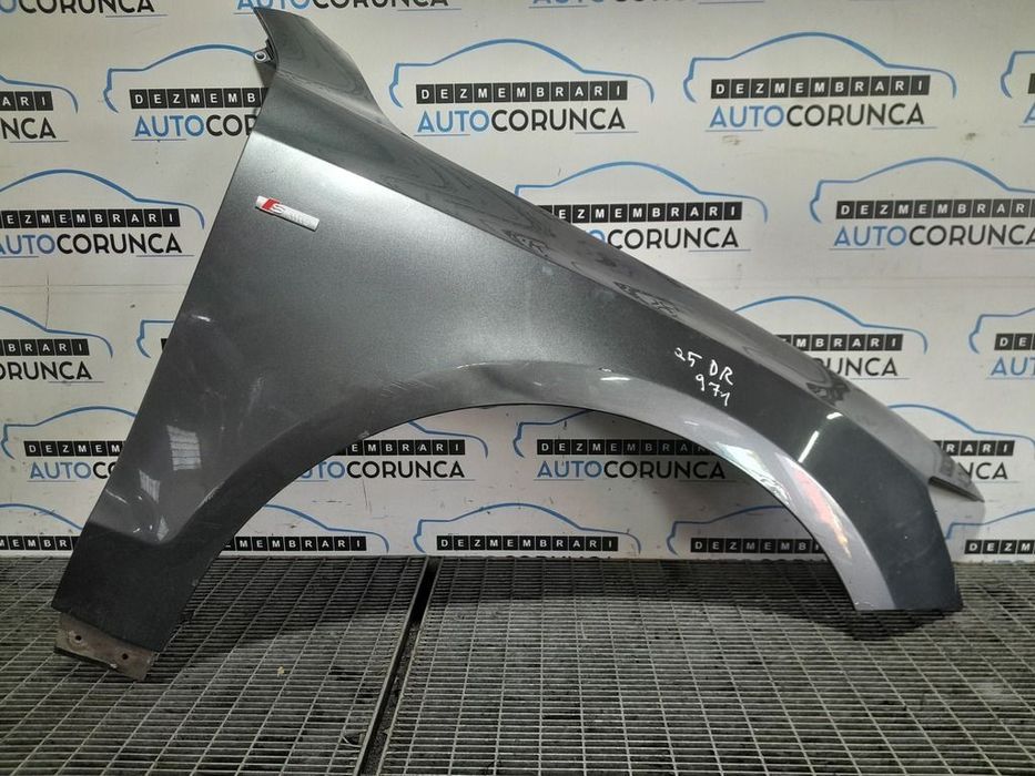 Aripa Dreapta Fata AUDI Q5 2008 - 2012 4 Usi GRI (971) MICA INDOITURA