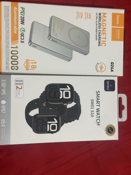 Power bak 10.000 mingtalk wiwu smart watch