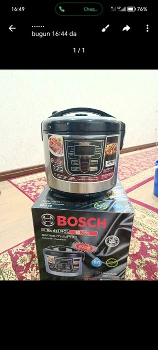 Multivarka yangi ishlatilmagan