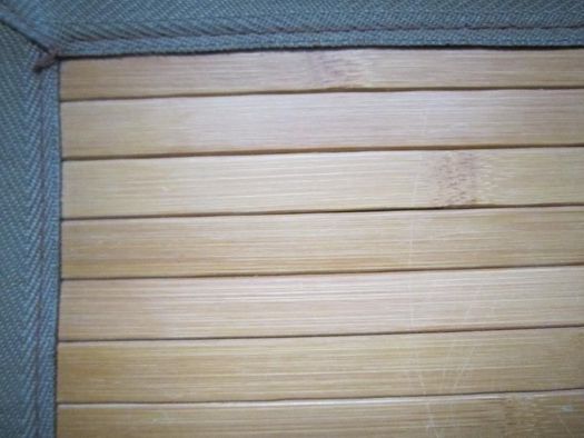 Бамбукови шезлонг и килим за дома, двора или терасата