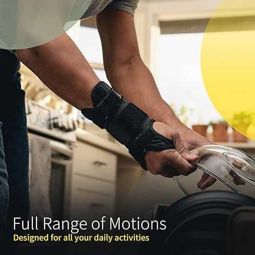 Orteza pt incheietura BraceUP, splinta metalica L/XL 19-23cm TRAN GRAT