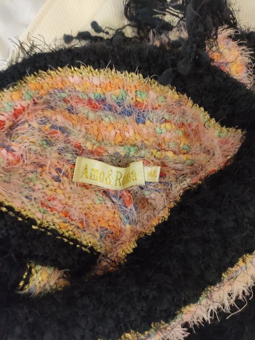 Poncho cardigan pulover