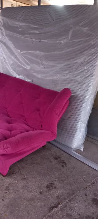 Canapea extensibila material textil defecta