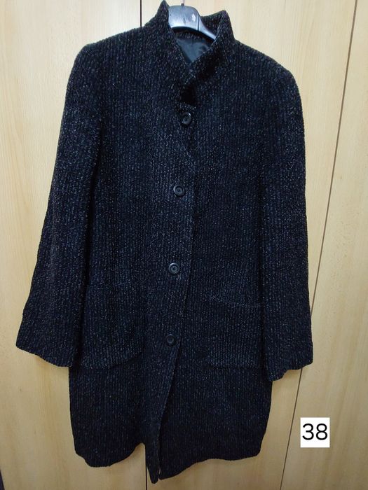 Palton negru dama, marime 38