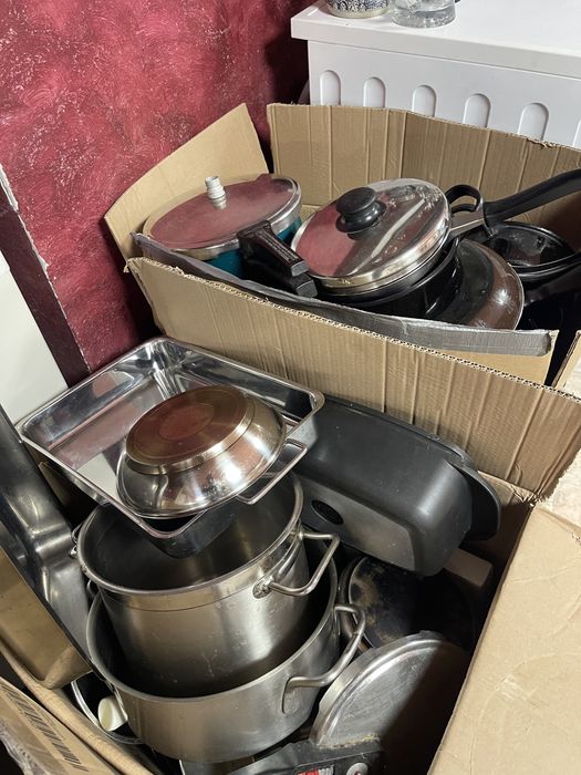 Set oale, tigăi și veselă – diverse modele, inox / teflon / aluminiu