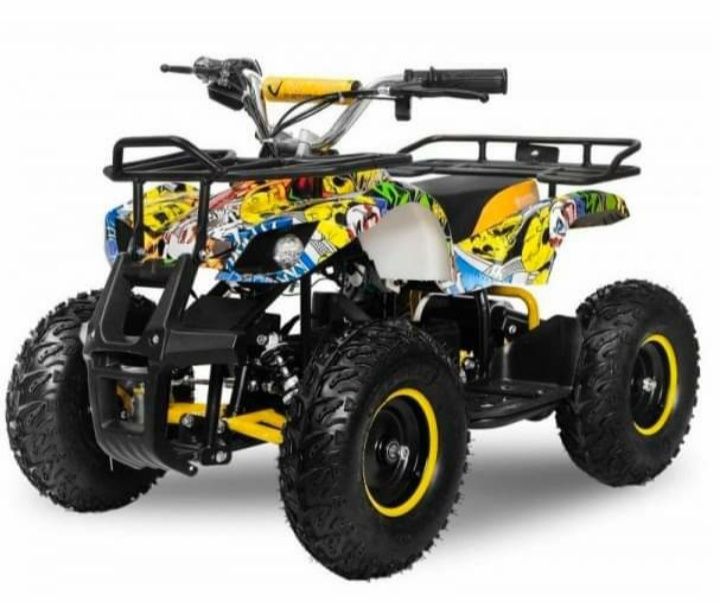 Atv electric 800w deluxe Graffiti /kxd/atv copii