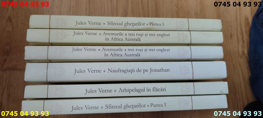 carte carti  jules verne colectia noua pret pe bucata