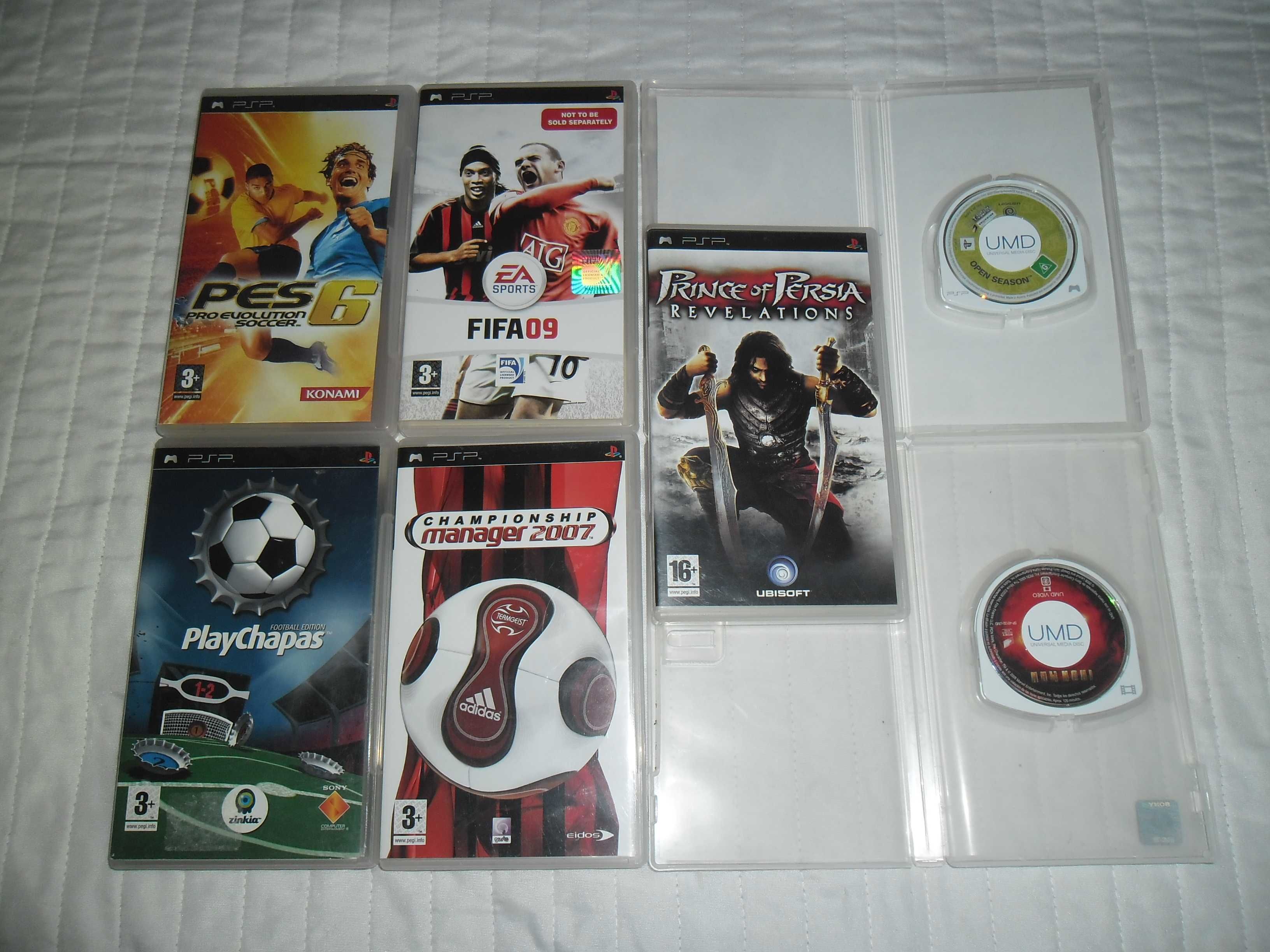 Jocuri PSP(6buc) +1 Film Originale SUPEROFERTA