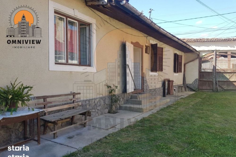Casă de vânzare în Crizbav – 800 mp teren, 4 camere, anexe