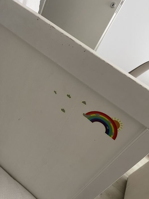 Patut + Saltea + Pilota bebelusi Sundvik Ikea