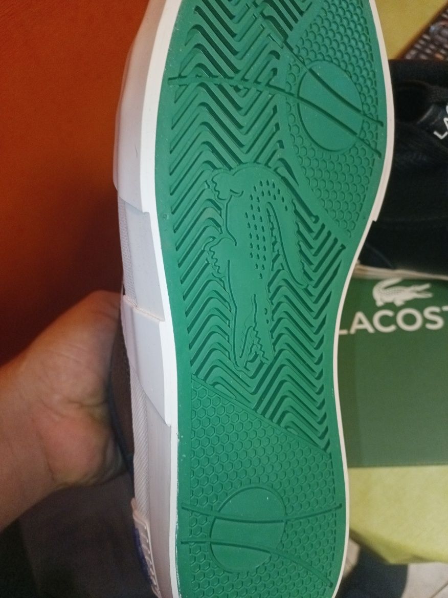 Lacoste  сникърси от естествена кожа