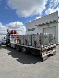 Inchiriere Camion cu Macara Automacara Transport Utilaje Containere