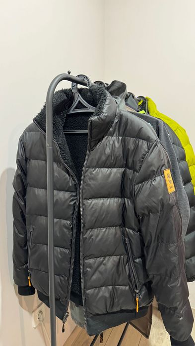 Мужская зимняя двухсторонняя куртка Timberland