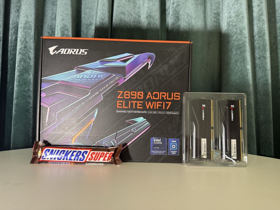 Gigabyte Z890 Aorus Elite | G.Skill Trident Z5 RGB 2x16GB 7200MHz