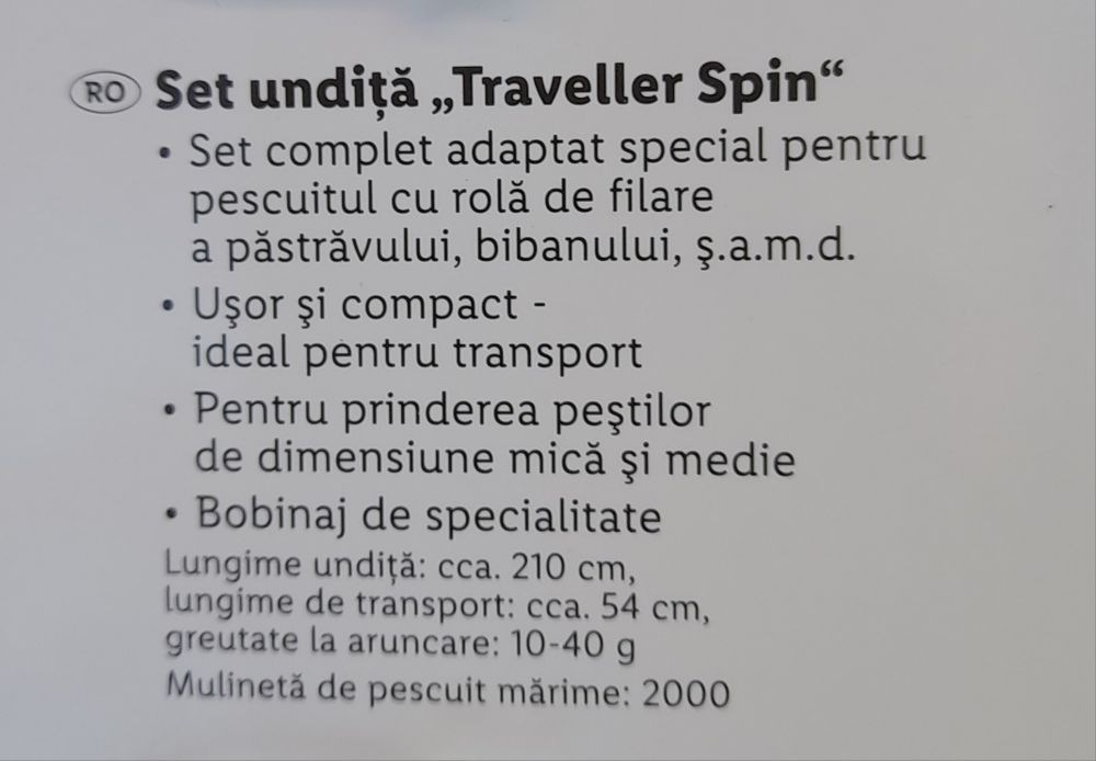 Set naluci pește din cauciuc"Shad" si Lanseta