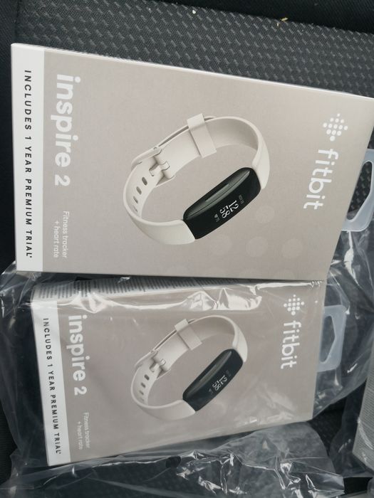 Bratara fitness Fitbit Inspire 2, Lunar White