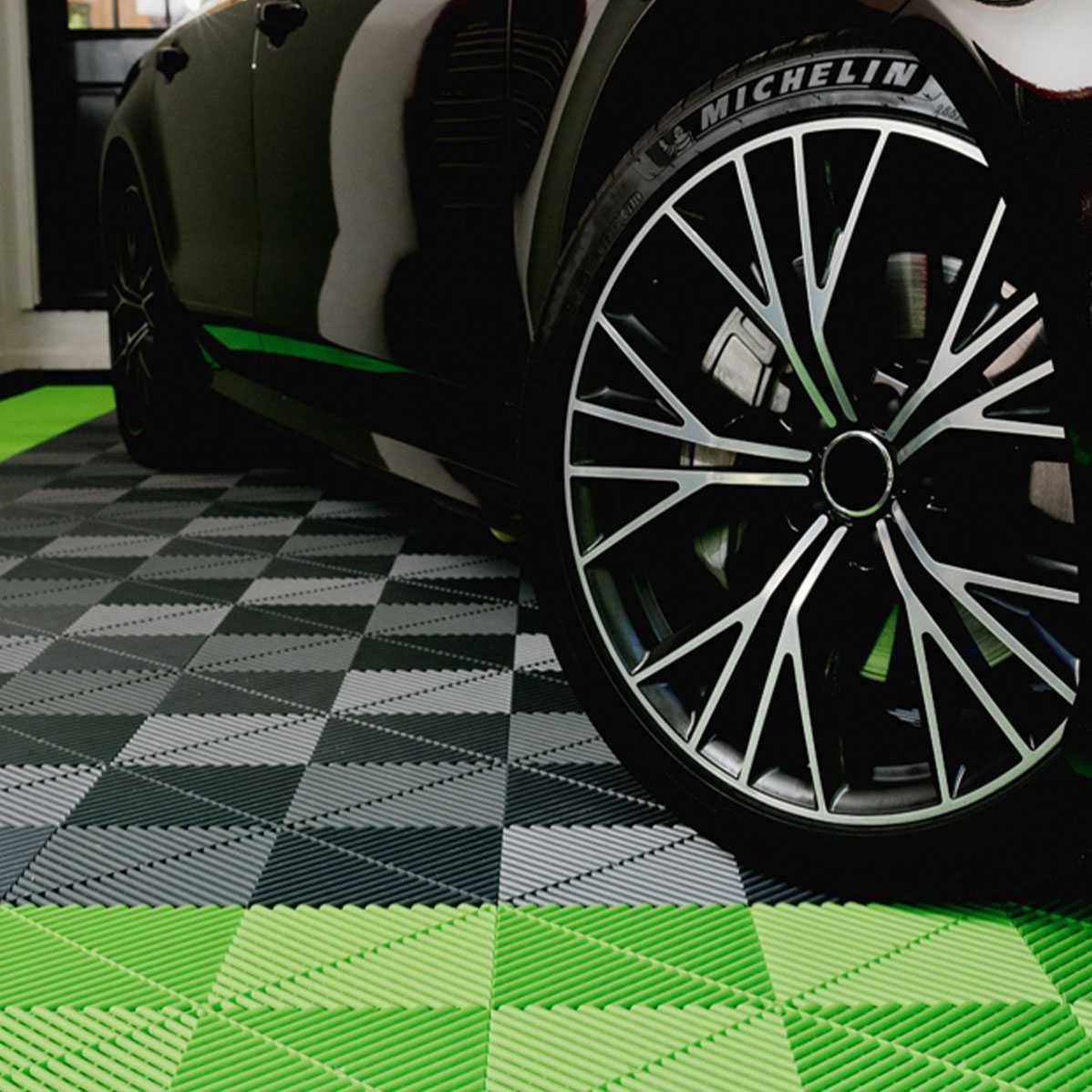Pardoseala Modulara Garaj si Service VERDE GREEN Made in Romania