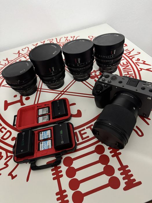 Vand sony fx 30+ set cinema lens 7Artisans vision series