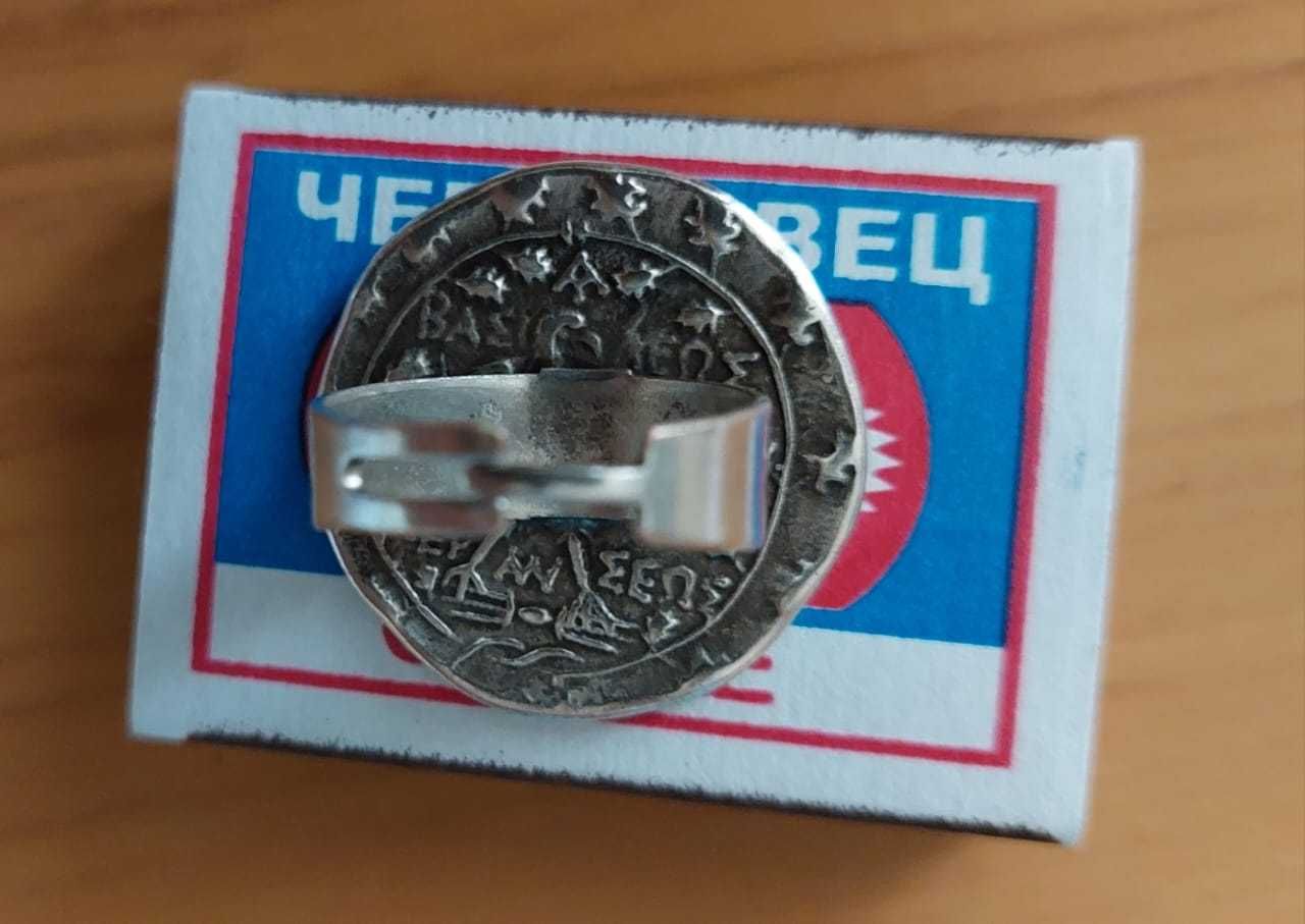 Кольцо Александр Македонский. Металл