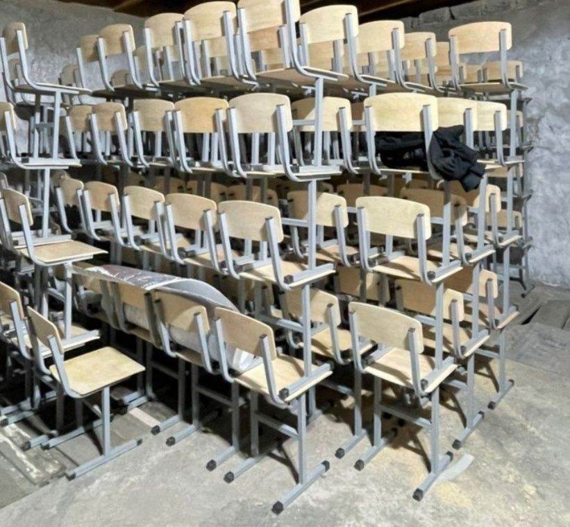 Школьные парты и стулья. Сертификат СТ-KZ