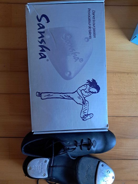 Vand pantofi din piele pentru dans Step, Sansha, unisex , marime 38