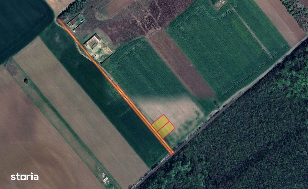 Teren intravilan 1750 m² - CLINCENI - ILFOV