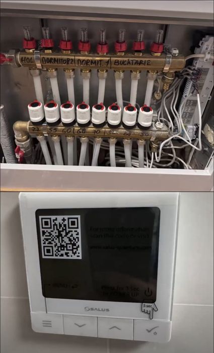 Automatizari Incalzire-Racire in pardoseala / Automatizari pe zone