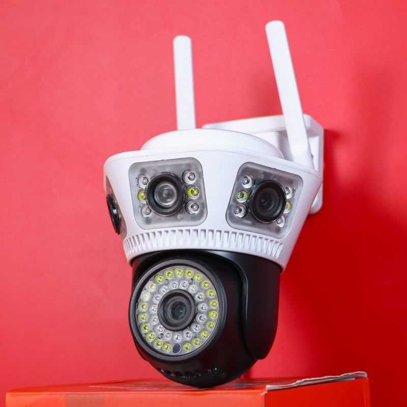 Панорамна WIFi Камера с 360 Градуса Въртене , Троен Обектив, Yoosee