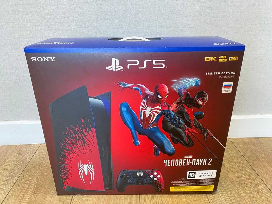НОВАЯ консоль PS5 Limited Edition ''Человек-Паук 2''