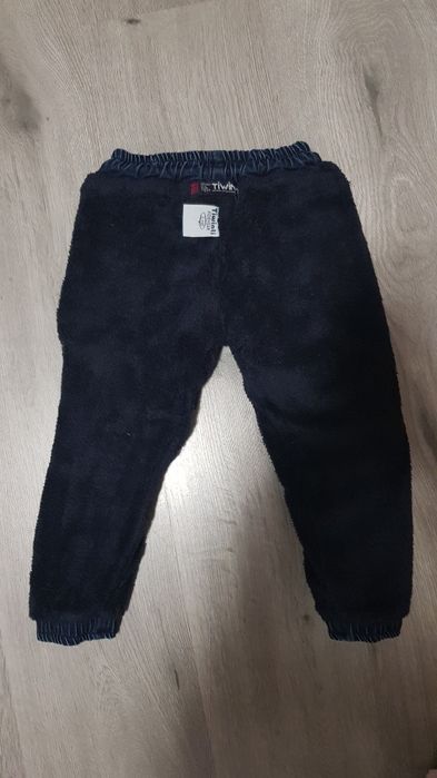 Blugi grosi dublati de iarna bebe baietel