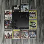 Consola ps 3 slim +10  jocuri originale