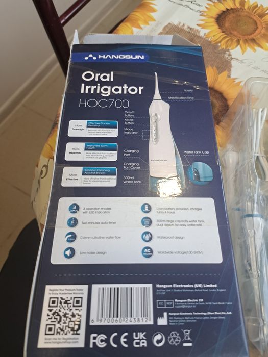 Чисто нов зъбен душ