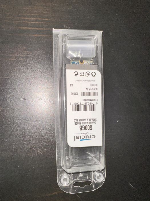 SSD Crucial 500GB M.2