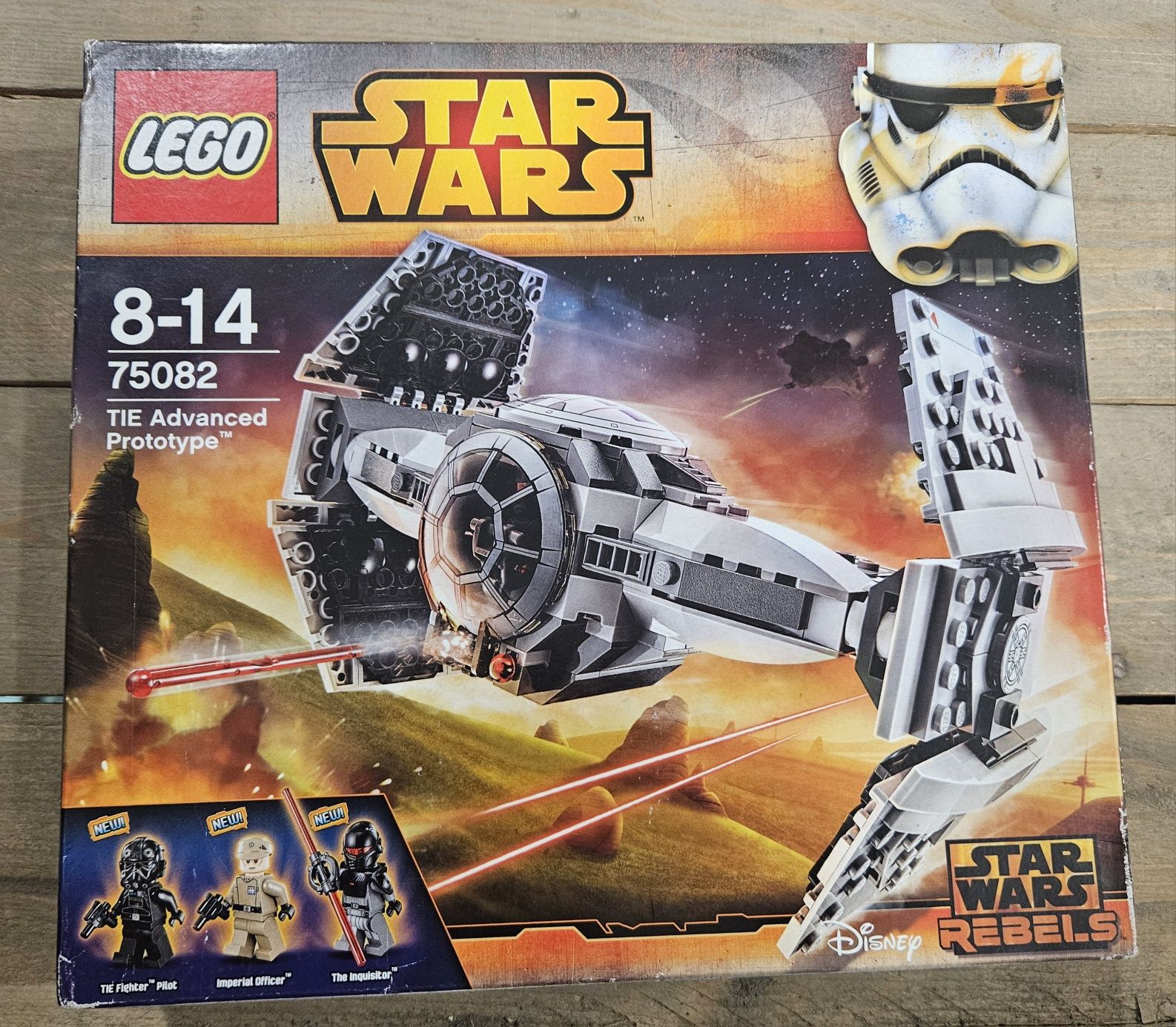 Lego Star Wars Tie Advanced prototype