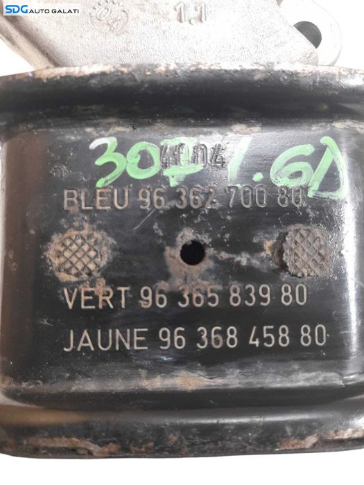 Suport Tampon Motor Dreapta Peugeot 307 1.6 HDI 2002 - 2008 Cod 9636270080 9636583980 9636845880 9645530480 [N1066]