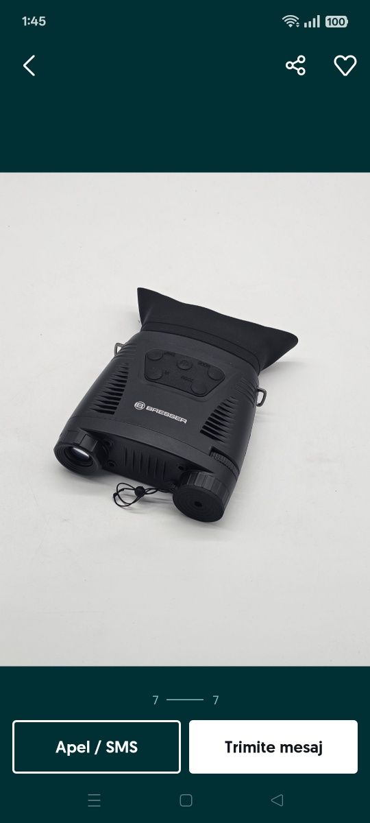 Binocular night vision