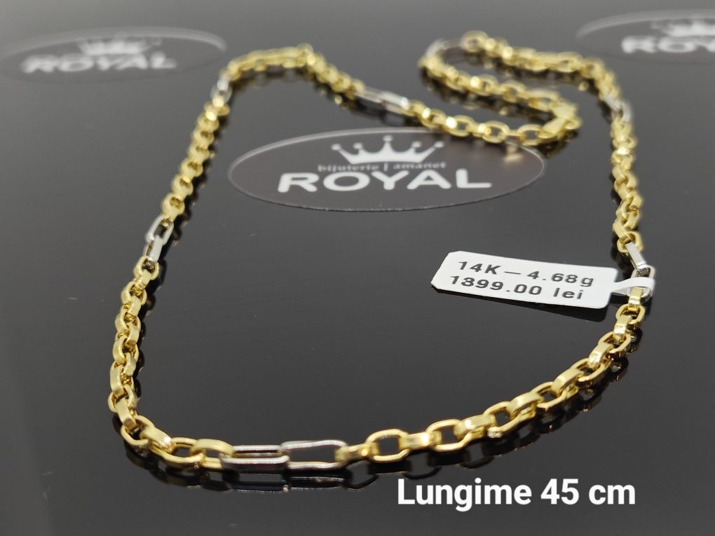 Bijuteria Royal: Lanț aur 14k/4.68 gr