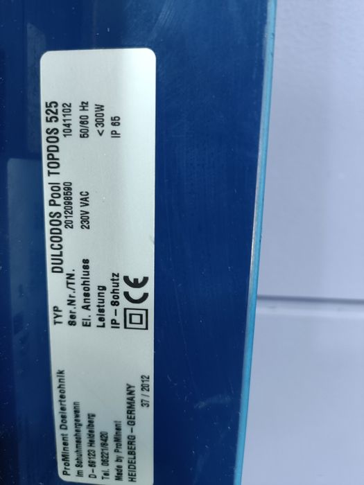 Sistem dozare piscine Ph și Clor Prominent DULCODOS 525