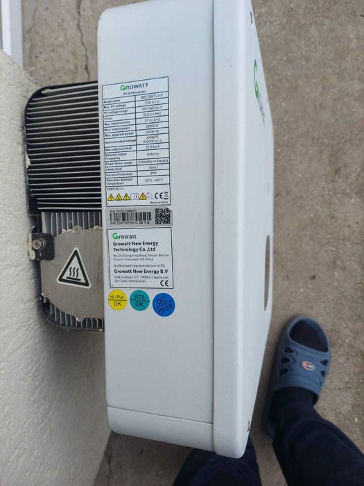 INVERTOR on-grid trifazat GROWATT 20Kw