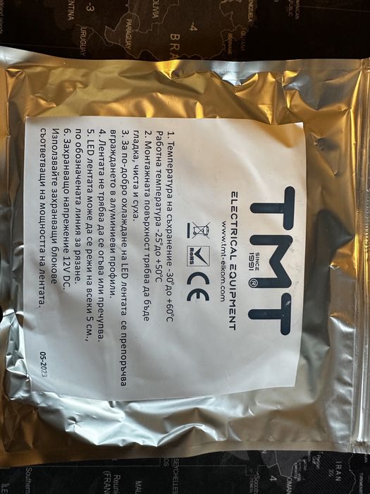 Комплект RGBW лед ленти захранване кабели и аксесоари